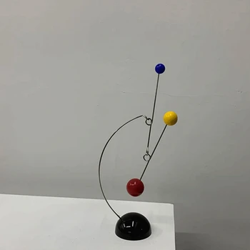 Birou Telefoane Mobile Calder Birou Echilibru Dispozitiv Dinamic De Sculptură Decor Uri De Nișă Art Decor