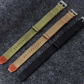 Panza watchband pentru Hamilton Khaki h69439931 T-IMEX NATO Nylon Curea de Ceas 20mm 22mm retro om bratara din Nylon lanț de ceas
