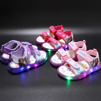 A salva Lumea Frozen Princess Fete Sandale Disney Minnie Mouse CONDUS Pantofi Copii de Înaltă Calitate Spiderman Copii Baieti Adidasi