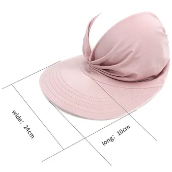2021 New Sosire Pălărie de Vară pentru Femei Parasolar Palarie de Soare ultraviolete Elastic Tubular Pălărie Nouă Casual Capace Шляпа женщина