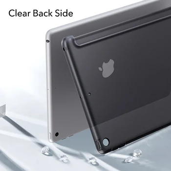 VSH Caz pentru iPad Aer 4 2020 Caz pentru iPad Gen 8 pentru iPad 7 2019 Capacul Frontal Flexibil TPU Caz pentru iPad Aer 4 pentru iPad 8