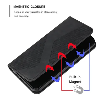 Caz de Piele Magnetic na Pentru Samsung Galaxy S21 FE S 21 Plus S30 Ultra S21FE 5G Funda Simt Pielea Wallet Cover S Model Coque