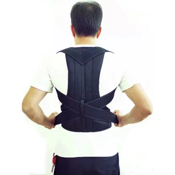 Corector de postura Postura Spate Bretele Suport Clavicula stai dreaptă și Cocoșați Spate Reglabil Antrenor Unisex