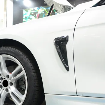 2 buc/set Masina Modificata Partea Spoiler Vânt Cuțit pentru BMW X5 E90 F30 Branhii de Rechin Partea Aripii de Aerisire Decor 3D Autocolante Auto-Styling
