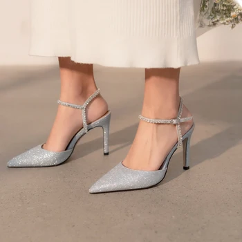 Dovereiss Moda pentru Femei Pantofi de Vara Noi Catarama Eleganta Consice 9cm Tocuri tocuri Ascuțite toe Sandale 34-41