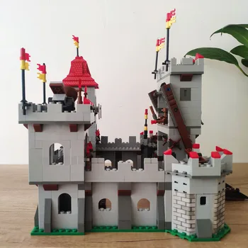 Cavaleri medievali Castelul Serie de Bloc Regate Militare Set Copii DIY Model Educațional Cărămizi Jucarii Pentru Copii Cadouri