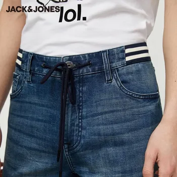 JackJones New Sosire Bărbați Ușor să se Întindă Confortabil Slim Fit Denim pantaloni Scurți|220243504