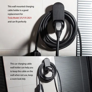 Masina Cablu De Încărcare Organizator Pentru Tesla Model 3 S X Y Accesorii De Montare Pe Perete Conectorul Suportului Încărcător Titular