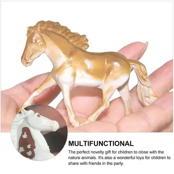 12pcs de Simulare de Cal Figura Jucării Cal Realist Model de Ornamente Jucarii Copii