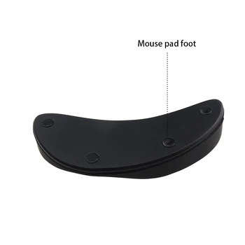 Încheietura Restul Perna Ergonomic Mouse Pad Silicon Gel Non-Alunecare Confortabil Încheietura Restul Suport Mat Soareci Laptop De Gaming Mousepad