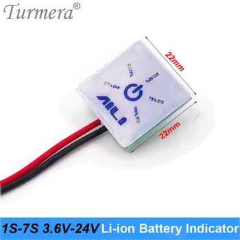 Indicator de baterie 1S 4.2 V 2S 8.4 V 3S 12.6 V 4S 16.8 V 5S 21V 6S 25.2 V 24V Baterie de Litiu de Capacitate Modulul de Afișare pentru Șurubelniță