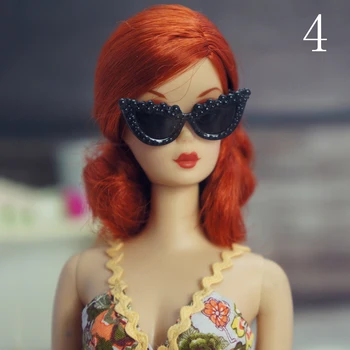 Mini Plastic Fără Lentile De Ochelari Pentru Papusa Barbie Ochelari De Soare Pentru 1/6 Fata Papusa Si Ken Băiat Păpuși Jucărie De Păpuși Accesorii 1/6