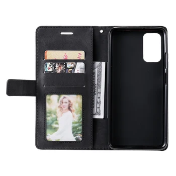 POCO X3 NFC M2 M3 Piele Flip case Pentru Xiaomi Mi 11 Redmi Nota 10 10 9 9 9M 9A 9C 8 8T 7 Pro 7A 8A K40 Carte Portofel Carte Acoperă