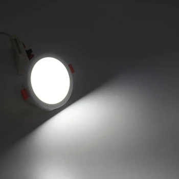 Pătrat Rotund Panou cu LED-uri Lumini de Suprafață Ultrathin 6W corp de Iluminat 8W 15W 20W 220V Panoul de Lumina Alb/Calda Interior Dormitor Lumină LED-uri