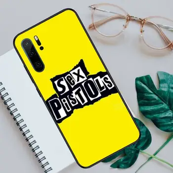 Punk rock Sex Pistols Cazul în care Telefonul Pentru Huawei P40 P20 P30 lite Pro P Inteligente 2019 Mate 40 20 10 Lite Pro Nova 5t