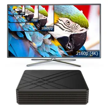 4GB RAM 32GB ROM Smart TV Set Top Box Pentru Android 9.0 Caseta de TV 4K 3D Acasă Echipamente Audio-Video Amlogic S905 Mx+s QPro