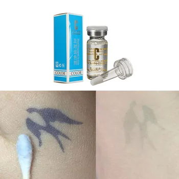10ML Rapid Crema de Ștergere Tatuaj Tatuaj de Culoare se Estompeze pentru a Modifica Nou Spranceana Buzele Dermatograf Eroare de Albire În Timp Decolorare Agent