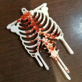 Breloc Rășină Epoxidică Mucegai Meserii DIY Bijuterii Colier de Turnare Instrument de Craniu Pandantiv Silicon Mucegai