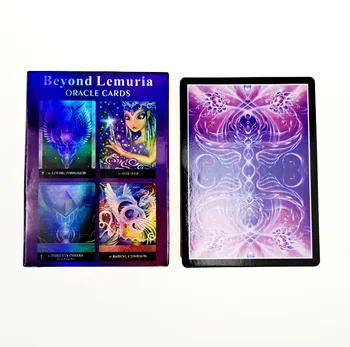 Dincolo de Lemuria Oracle Carte Tarot Card pentru Soarta Divinație Tarot limba engleză Joc de Bord pentru Adult cu PDF Pachet de Ghidare Cutie