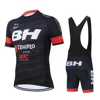 2021 Echipa BH Ciclism de Îmbrăcăminte pentru Bărbați Ciclism Set Bicicleta Îmbrăcăminte Respirabil, Anti-UV Biciclete Uzura/Maneci Scurte Jersey Ciclism Seturi