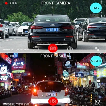 Sameuo A12 Dash Cam 4K retrovizoare Auto Dashcam WIFI Pentru Camera Auto Video Recorder Inversă Dvr 24H Parcare Monitor Pentru Audi J6187