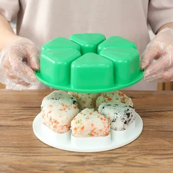 DIY Sushi Mucegai Onigiri Minge de Orez Mâncare de Presă Triunghiular Sushi Maker Mucegai Sushi Kit Bucătărie Japoneză Bento Accesorii