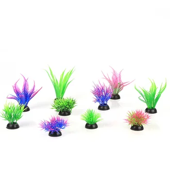 20BUC Artificiale de Apă din Plastic Planta Iarbă Decoratiuni Acvariu, Plante de acvariu Iarbă Floare Ornament Decor Acvatic Accesorii