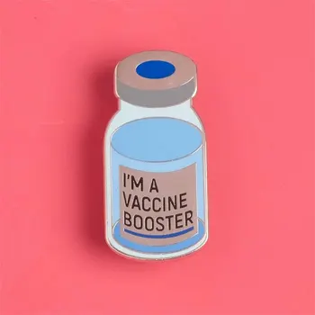 Vaccinate Pin Mini Pin Pentru Bărbați Și Femei, Adulți Și Copii Bijuterii Corsaj Broșe Pin Rever Insigna Cadou