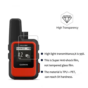 3PACK Exploriso-Dovada Scut de Film Pentru Garmin InReach Mini Handheld GPS Accesorii Anti-Zero Ecran Protector de Film de Protecție