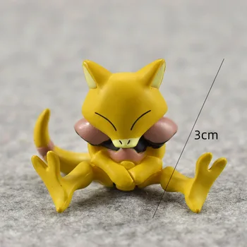 3-5cm Pokemon pikachu Squirtle Eeveelution Litten Charmander Mimikyu Venusaur Psyduck anime de actiune si cifre de jucării jucarii model