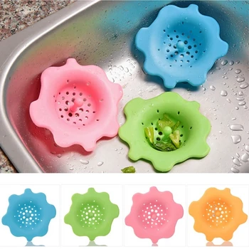 Forma de flori Creative Bomboane Chiuveta Filtru de Apa Filtru Catcher Păr Dop Filtru ralo de pia gadget-uri de bucătărie