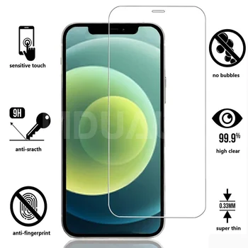 9D Anti Spargere Sticlă de Protecție Pentru iPhone 12 11 Pro XR X XS Max Ecran Protector pentru iPhone 6 7 8 6s Plus 5S SE 2020 Sticlă Călită