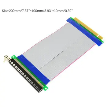 PCI-E 16X la 16X Coloană Extender Card Adaptor PCIe 16X PCI Express Cablu Flexibil