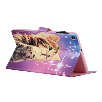 Tableta Samsung Galaxy Tab A7 Caz T500 T505 Pisica Drăguț Unicorn Desene Animate Acoperire Din Piele Pentru Funda Samsung Galaxy Tab A7 2020 Caz