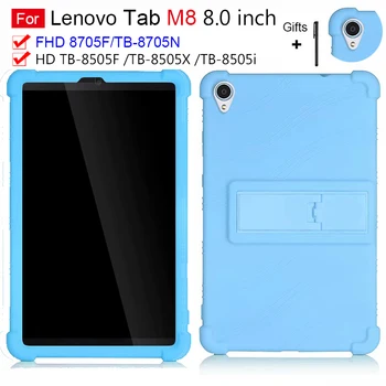 Copilul Kickstand caz Pentru Lenovo TAB M8 FHD TB-8705F TB-8705N Tableta caz Pentru Lenovo Tab M8 HD B-8505F/X/am Silicon Stea Cove