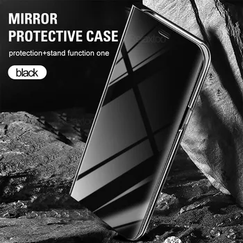 Smart Mirror Caz Magnetic Flip Pentru Samsung Galaxy S21 Ultra Nota 20 10 S10 Lite S8 S20 S9 Plus S 21 8 9 Sta Capacul Telefonului Coque