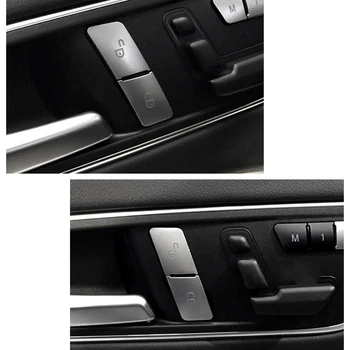 Pentru Mercedes Benz a B C E GLK ML GL G Clasa de Blocare a Ușii Debloca Butoanele Paiete Decor Acoperi Autocolante Tapiterie Auto Styling