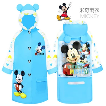 Disney Minnie Mickey Copii Pelerina De Ploaie Impermeabila Gonflabile Refuz Ploaie Poncho Student Rainsuit Huse De Protectie, Benzi Reflectorizante