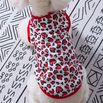 Haine de câine Câini de talie Mică Pisica tricou Drăguț Imprimate cu Dungi de Companie Vesta fără Mâneci Câine Tricou Haine de Vară Bulldog francez Apparels