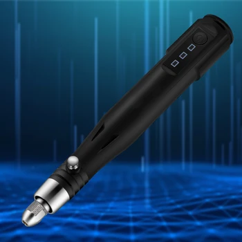 Mini Wireless Burghiu Electric Sculptură Pen 30W 5V 3 Viteze Reglabile 15000RPM Portabile USB Reîncărcabilă Slefuire, Gravura Pen
