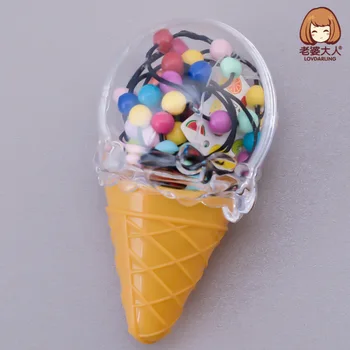 Înghețată, Bomboane Balon Înalt Elastic Banda de Cauciuc pentru Copii Banda de Păr Conserve Set Accesorii de Par Frizură