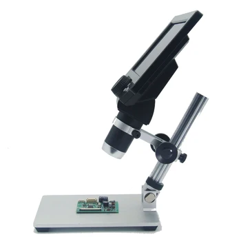 G1200 Electronic Microscop Digital 12MP 7 Inch Bază Mare Ecran LCD de 1-1200X Continuă Amplificare Instrument Lupa W/ Stand