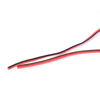 2Pin 10m Masini Motociclete Electrice Sârmă de Cablu Roșu/Negru Conector Pentru Led-uri de Lumină Durabil 22AWG