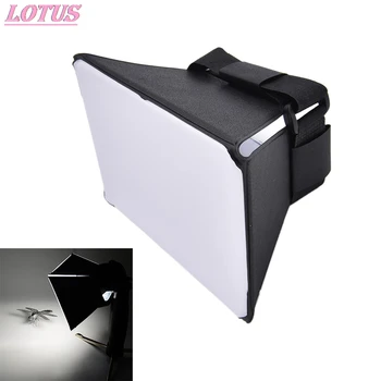Nou tip 30*27cm softbox flash difuzor, reflector, potrivit pentru cele mai multe SLR aparat de fotografiat cu bliț studio accesorii 1 buc