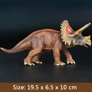 1buc Simulare Dinozaur Model de Cunoaștere Educative Model de Jucărie Jurassic Simulare Triceratops Jucărie din Plastic Dinozaur Colecta X5G9