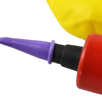 1 buc Pompă cu Balon Mini Mână Minge de Plastic de Petrecere Si de Nunta Balon Inflater Portabil, Pompa de Aer Utile Balon Decor
