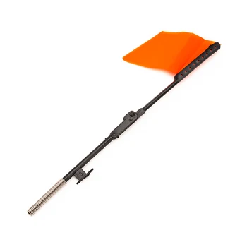 Gheață Tijă de Pescuit tip-Up Compact Stalpi de Metal Steaguri Portocalii Pescar Abordează Accesoriu Portabil ABS de Iarnă în aer liber, Instrumente de Pescuit