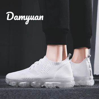 Damyuan 2020 Noua Moda Clasic Pantofi pentru Bărbați Pantofi pentru Femei Flyweather Comfortables Breathabl Non-Casual din piele Pantofi Ușoare