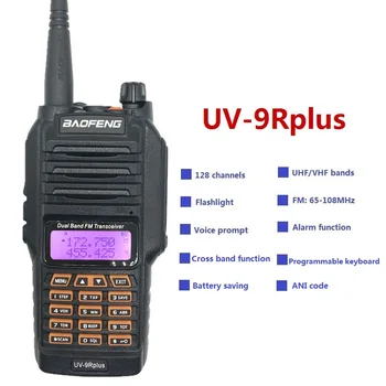 Puternic Baofeng UV-9R Plus 10W Impermeabil de Emisie-Receptie Portabila CB Ham Radio HF Transceiver Radio Transmitator VHF UHF