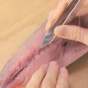 1 buc Oțel Inoxidabil Fishbone Clește de Metal Pește Îndepărtarea Părului de Bucătărie Stubbs Jumulire Blana Oase Clip Tong Animal Clește GRĂTAR Instrumente